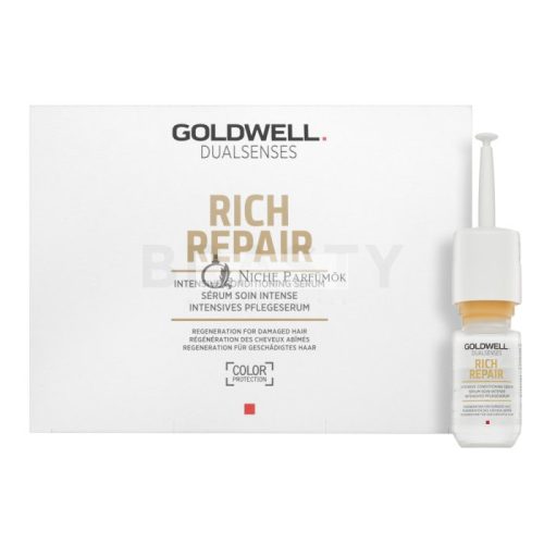 Goldwell Dualsenses Rich Repair Intensive Conditioning Serum Haarkur für trockenes und geschädigtes Haar 12 x 18 ml