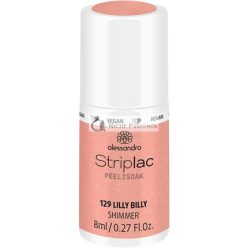   alessandro Striplac Peel or Soak Vegan Lilly Billy LED-Nagellack Fresh Apricot, 8ml
