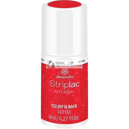 alessandro Striplac Peel or Soak Vegan Joy Is Back LED Nagellack in Pink Rot, 8ml
