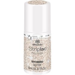   alessandro Striplac Peel or Soak Vegan Cheers! LED körömlakk, Nude, 8ml