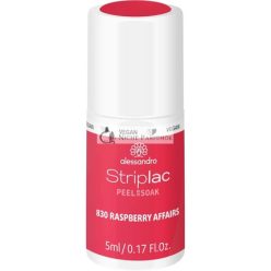   Alessandro Striplac Peel or Soak Sweet Sorbets Raspberry Affairs Vegan LED Körömlakk Piros Rózsaszín, 5ml
