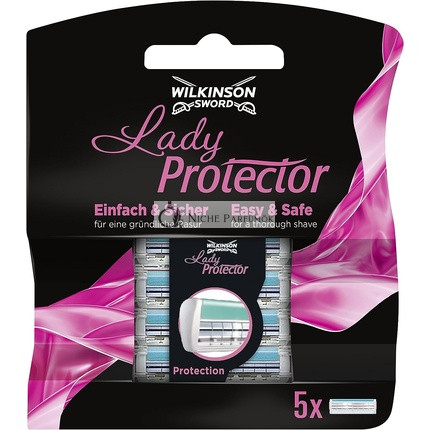 Wilkinson Sword Damen Protector Rasierklingen für Frauen 5 Stück