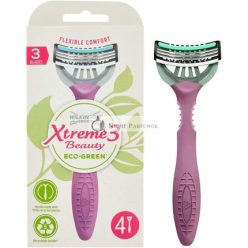 WK Xtreme 3 Eco Green Női Borotvák 4 db