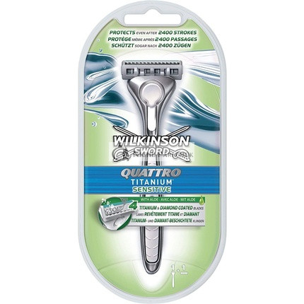 Wilkinson Sword Quattro Titanium Sensitive Rasierer