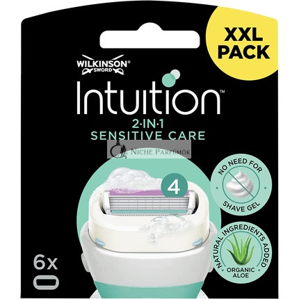 Wilkinson Sword Intuition Sensitive Care Damenrasierklingen 6 Stück