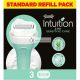 Wilkinson Sword Intuition Sensitive Care Für Frauen - 3 Stück Rasierklingen Nachfüllungen
