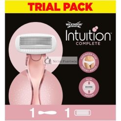   Wilkinson Sword Intuition Komplett Nőknek Simaság Borotva Fogantyú + 1 Penge Utántöltő