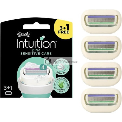Wilkinson Sword Intuition Sensitive Care Klingen 4 Stück