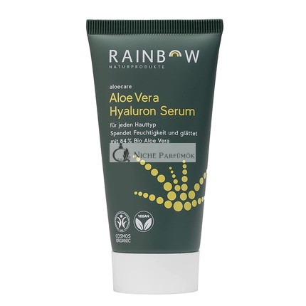 Aloecare Aloe Vera Hyaluron Szérum 50ml, Anti-Aging Hidratáló, Ránctalanító, Organikus Tanúsítvány