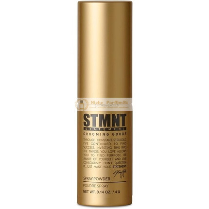 STMNT Grooming Goods Spray Powder, 4g, Extra Matt Finish, Textúra és Tapadás
