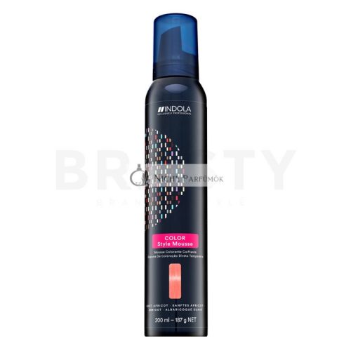 Indola Color Style Mousse Semi-permanente Schaum-Haarfarbe Soft Apricot 200 ml