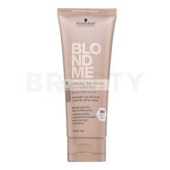   Schwarzkopf Professional BlondMe Blonde Wonders Restoring Balm öblítés nélküli ápolás szőke hajra 75 ml