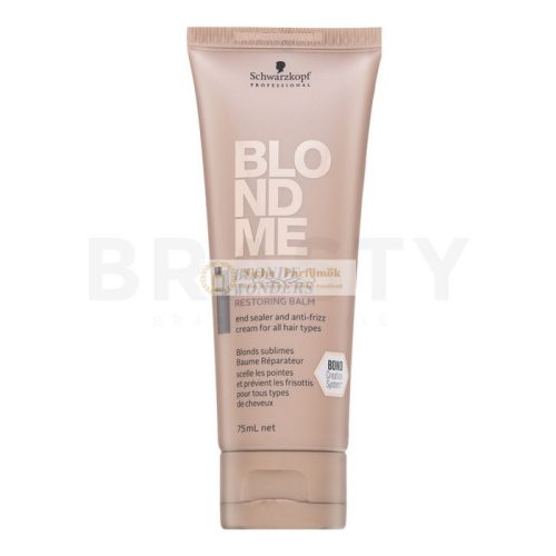 Schwarzkopf Professional BlondMe Blonde Wonders Restoring Balm öblítés nélküli ápolás szőke hajra 75 ml