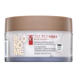   Schwarzkopf Professional BlondMe All Blondes Rich Mask tápláló maszk szőke hajra 200 ml