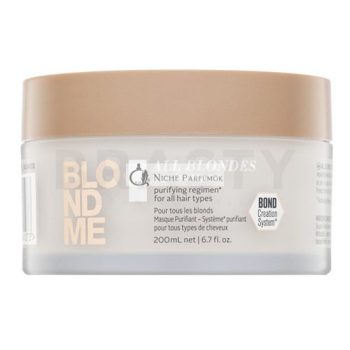 Schwarzkopf Professional BlondMe All Blondes Detox Mask kräftigende Maske für blondes Haar 200 ml