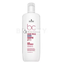   Schwarzkopf Professional BC Bonacure Color Freeze Silver Shampoo pH 4.5 Clean Performance tönendes Shampoo für platinblondes und graues Haar 1000 ml