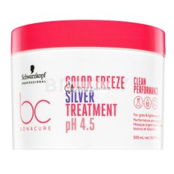   Schwarzkopf Professional BC Bonacure Color Freeze Silver Treatment pH 4.5 Clean Performance maszk a sárga tónusok semlegesítésére 500 ml