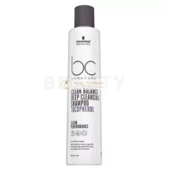   Schwarzkopf Professional BC Bonacure Clean Balance Deep Cleansing Shampoo Tocopherol Tiefenreinigungsshampoo für alle Haartypen 250 ml