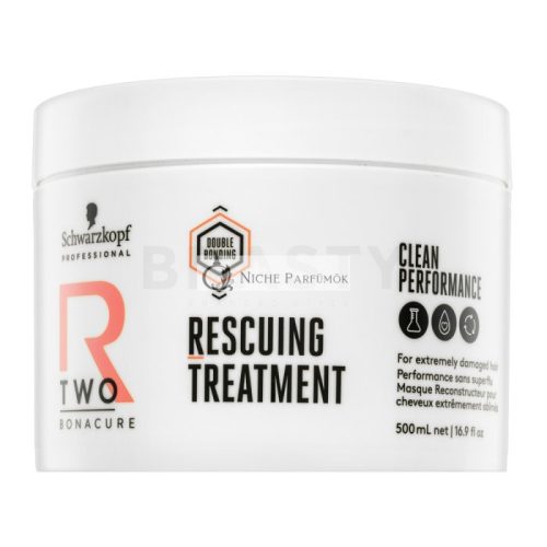 Schwarzkopf Professional R-TWO Bonacure Rescuing Treatment kräftigende Maske für sehr trockenes und geschädigtes Haar 500 ml