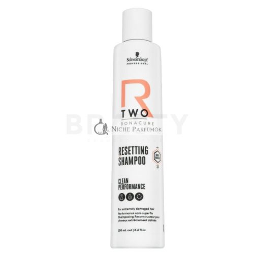 Schwarzkopf Professional R-TWO Bonacure Resetting Shampoo Shampoo ohne Sulfat um die Haarfaser zu stärken 250 ml