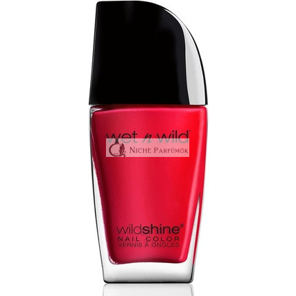 Wet 'n' Wild Wild Shine Nagellack Rot Rot - Eine Größe