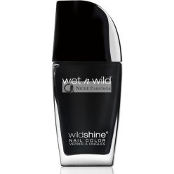   Wet 'n' Wild Wild Shine Körömlakk Fekete Krém 12ml