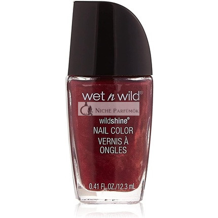 Wet 'n' Wild Wild Shine Nagellack Burgunder Frost