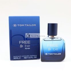 Tom Tailor Free To Be For Him Eau De Toilette, 30 ml