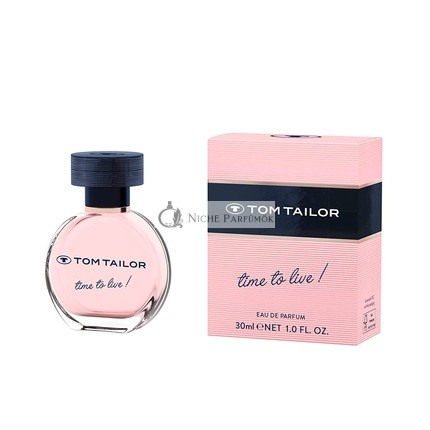 Tom Tailor Damenparfüm Time to Live!, 30ml