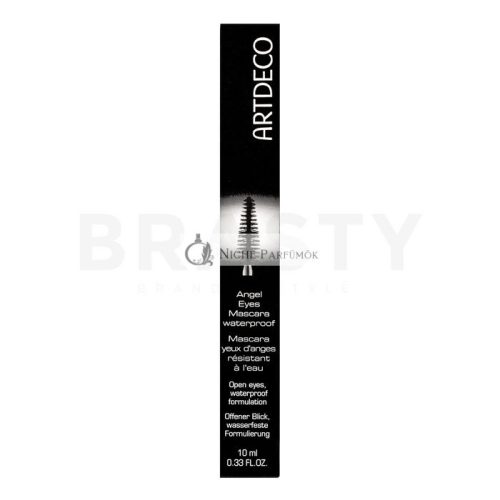Artdeco Angel Eyes Waterproof Mascara vízálló szempillaspirál szempilla meghosszabbítására és volumenre 71 Black 10 ml