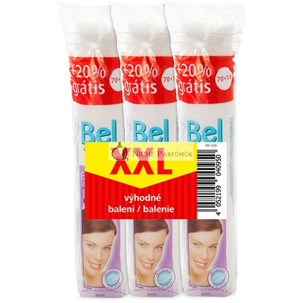 Bel Set Runder Make-up Entferner Pads, 3 x 84 Stück