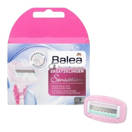Balea Pro Series Dreiklingen-Nachfüllpackung - 6 Ersatzklingen