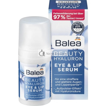Balea Beauty Hyaluron Augen- und Lippenserum 15ml