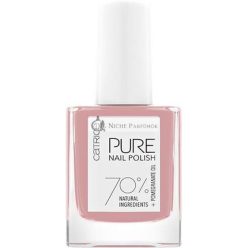   Catrice PURE Körömlakk, 10ml - Átlátszó Nude, Vegán, Acetontól Mentes, Mikroműanyagmentes