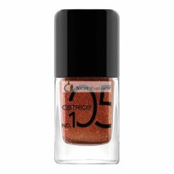   Catrice ICONAILS Gel Lakk No. 105 Rusty Rust, Hosszan tartó és fényes vegan körömlakk, 10,5ml