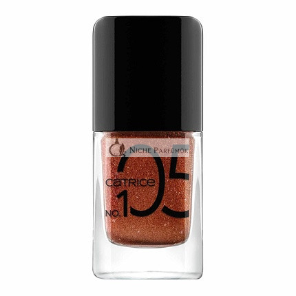 Catrice ICONAILS Gel Lack Nr. 105 Rusty Rust, Langanhaltender und glänzender veganer Nagellack, 10,5ml