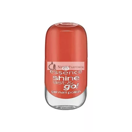 Essence Shine Last & Go Gél Körömlakk Nr. 84 Heat Is On Narancssárga, 8ml