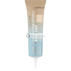   Catrice Clean ID 24H Hyper Hydro Skin Tint Makeup Grundierung, 30 ml - Neutrale Elfenbein