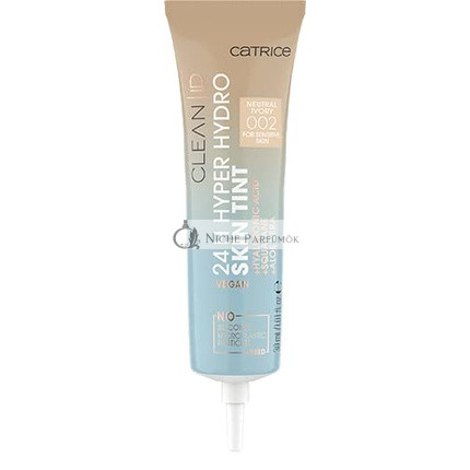 Catrice Clean ID 24H Hyper Hydro Skin Tint Makeup Grundierung, 30 ml - Neutrale Elfenbein