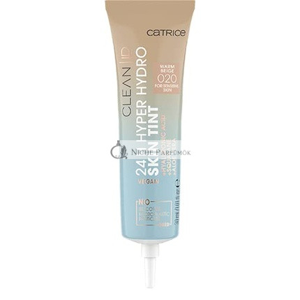 Catrice Clean ID 24H Hyper Hydro Skin Tint Make-up, 30ml - Nr. 020 Warm Beige
