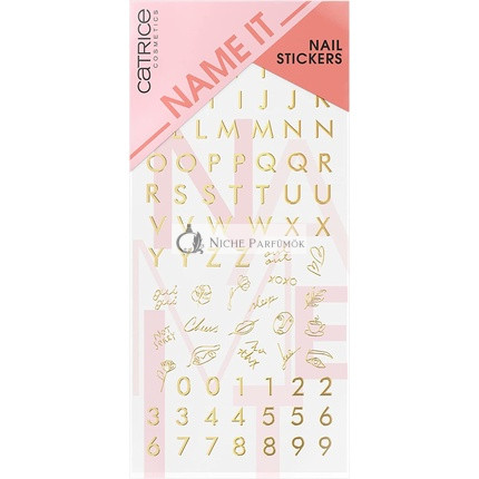 Catrice Name It Nagelsticker Gold Langanhaltend 91 Stück