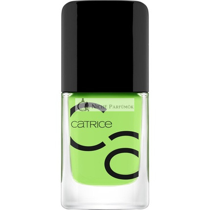 Catrice ICONAILS Gel Lakk No. 150 Iced Matcha Latte Zöld Hosszan Tartó Fényes Vegán Körömlakk, 10.5ml