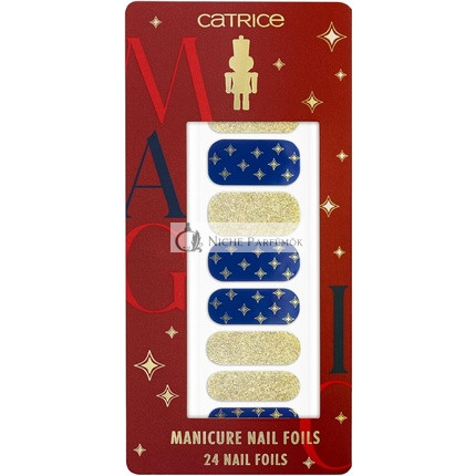 Catrice MAGISCHES WEIHNACHTSGESCHICHTE Maniküre Nagelfolien Nr. C01 Mehrfarbig