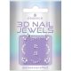 Essence 3D Nagelschmuck Violette Nagelsticker 10 Stück