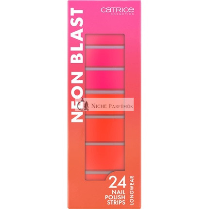 Catrice Neon Blast Körömlakk Csíkok Nr. 020 Multicolor, 24 db