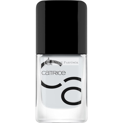 Catrice ICONAILS Gél Lakk Körömlakk No. 175 Szürke, Hosszantartó, Fényes, Acetonmentes, Vegán, Mikroműanyag-mentes, Tartósítószer-mentes