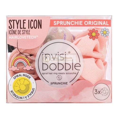 InvisiBobble Sprunchie Retro Dreamin' Macaron hajgumi 3 db
