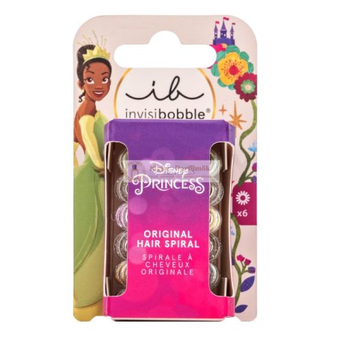 InvisiBobble Disney Princess Tiana Original Hair Spiral hajgumi - készlet
