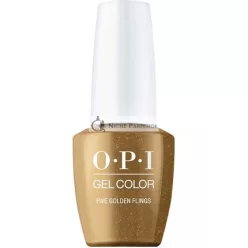 OPI GelColor Opaques Csillámos Fém Arany Gél Körömlakk