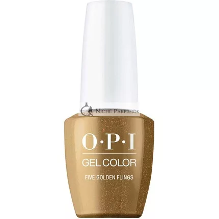 OPI GelColor Opaques Csillámos Fém Arany Gél Körömlakk